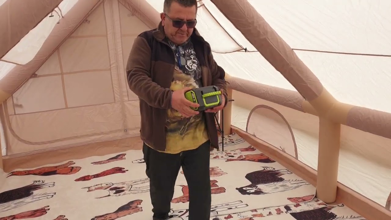 Robo 12 kişilik çadır aldım.Muhteşem