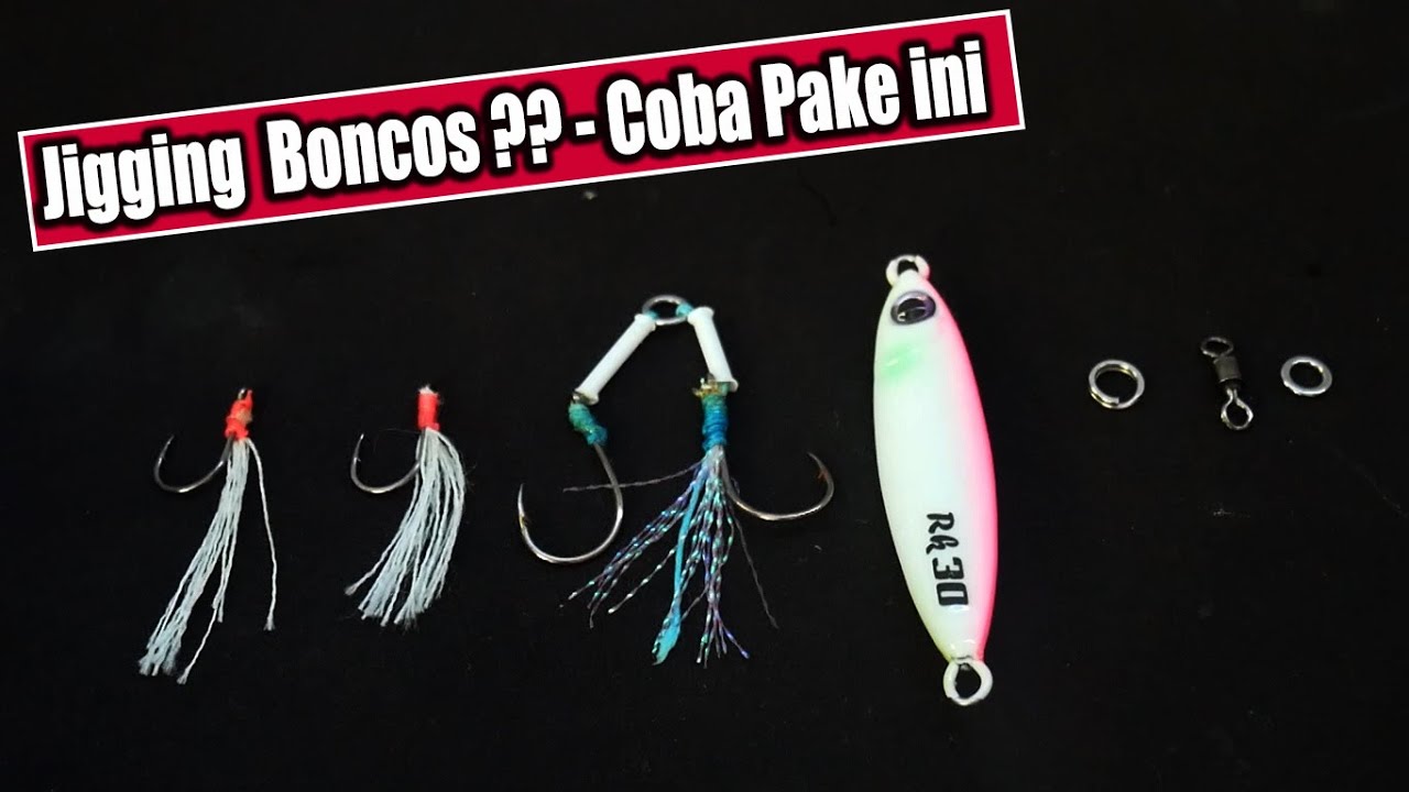 DIjamin Tidak Boncos Lagi Dengan Rangkain Ini - 2 Sabiki + Jig