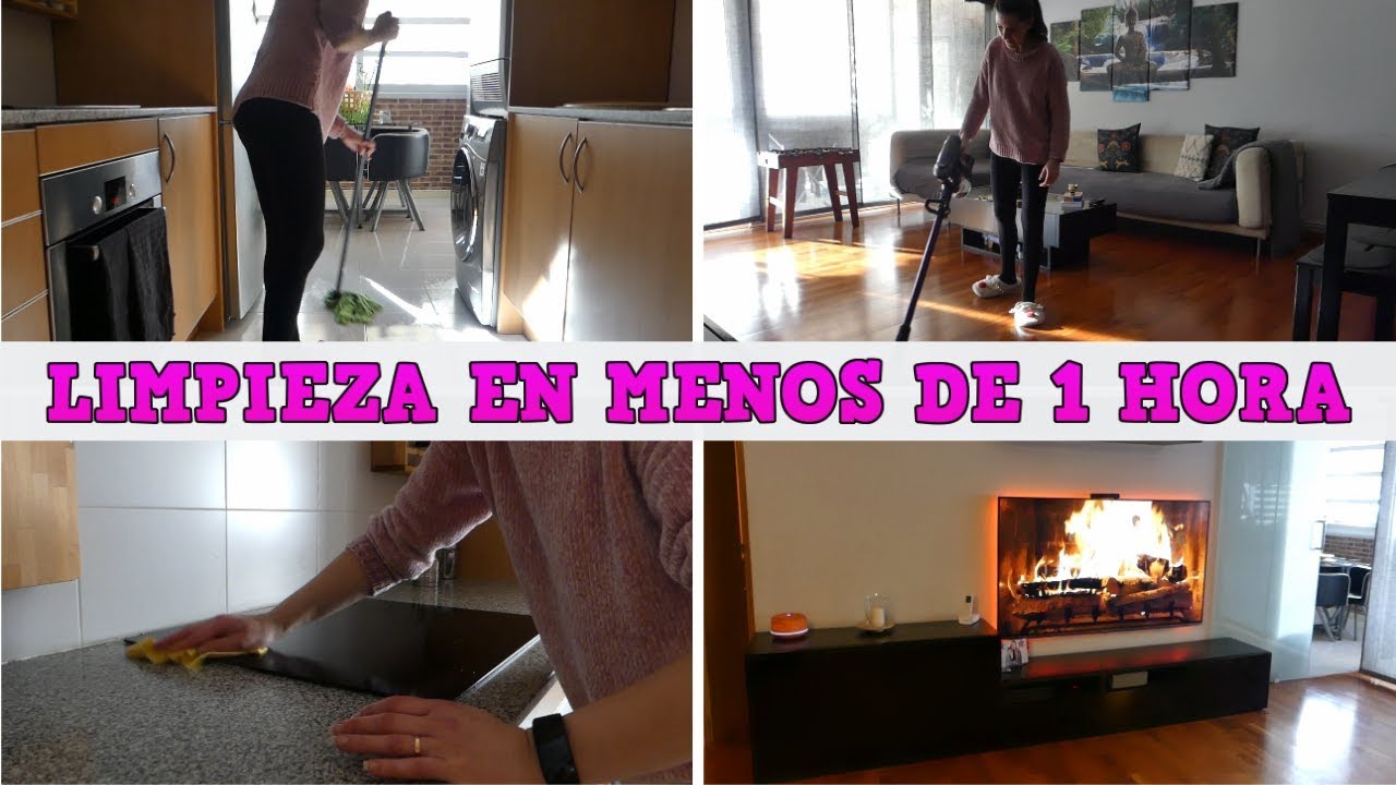 Limpio la casa en menos de 1 hora | limpieza express y motivadora | power hour