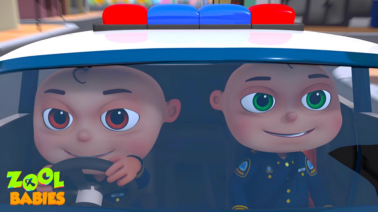 Zool Babies As Cops Episode | Zool Babies Series | Cartoon Animation For Kids