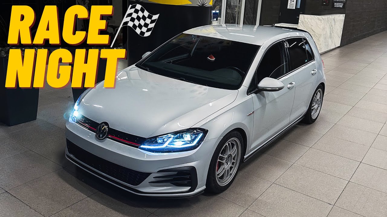 VW Golf сдерживает | Ночь переворота мощностью более 500 л.с.