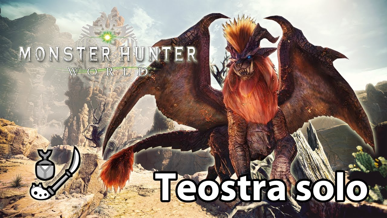 MHWorld | Teostra solo (Insect Glaive) - 4'48