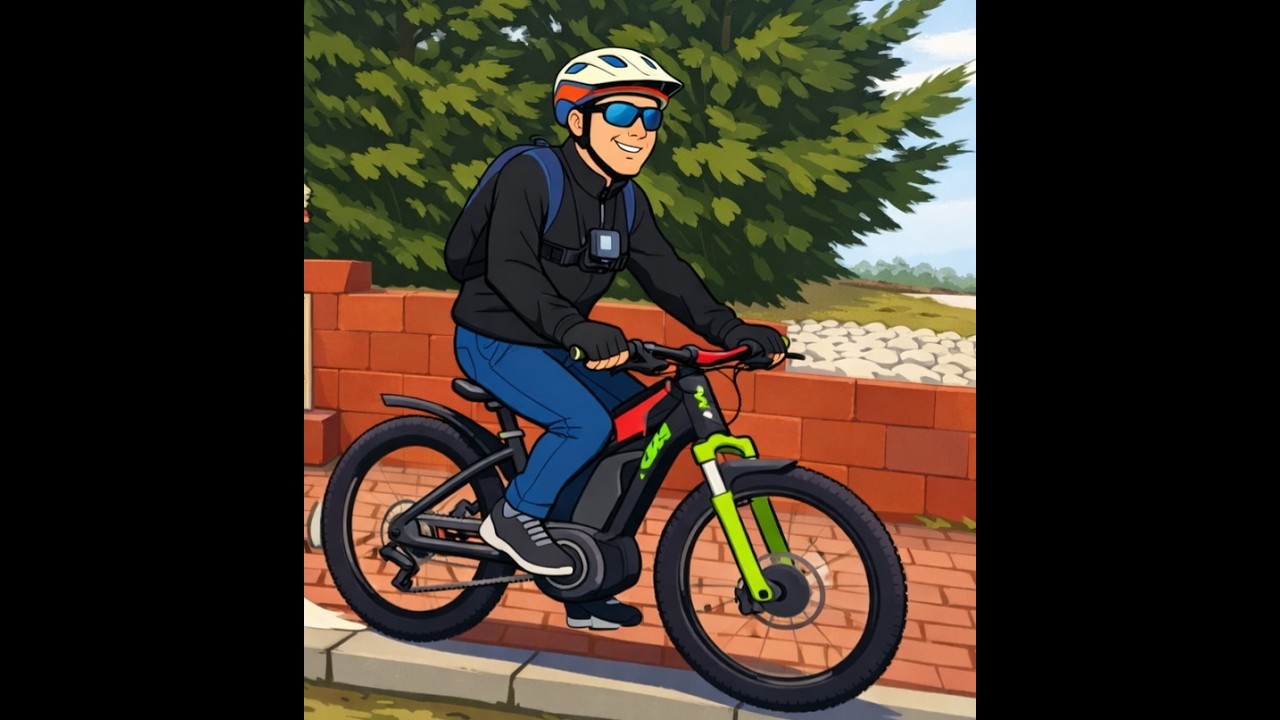 „Eu pedalez. Motorul muncește. Toată lumea e fericită 😂⚡”