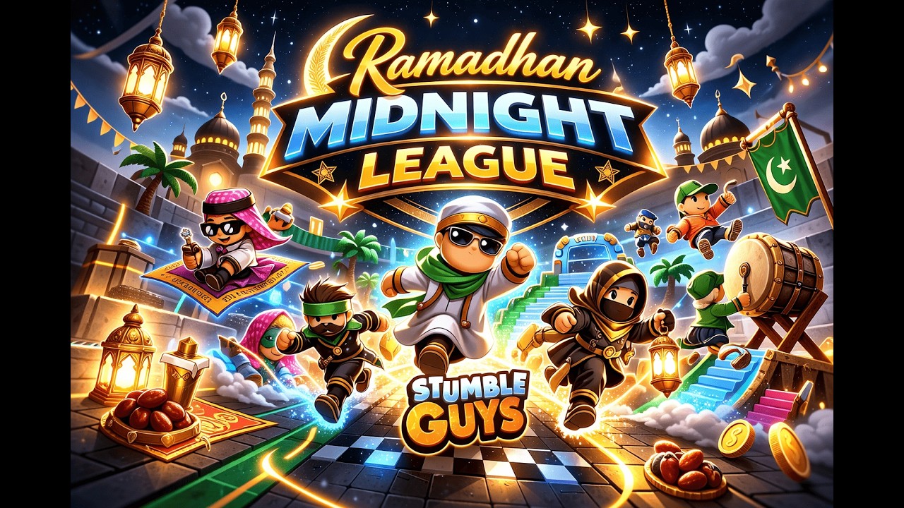 🔴 TURNAMENT STUMBLE GUYS - RAMADHAN MIDNIGHT LEAGUE