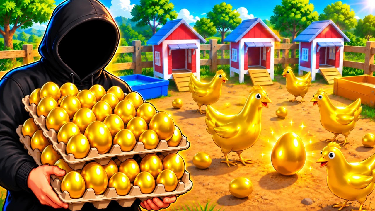 The GOLDEN Egg Empire Begins &mdash; Eggstreme Farming [03]
