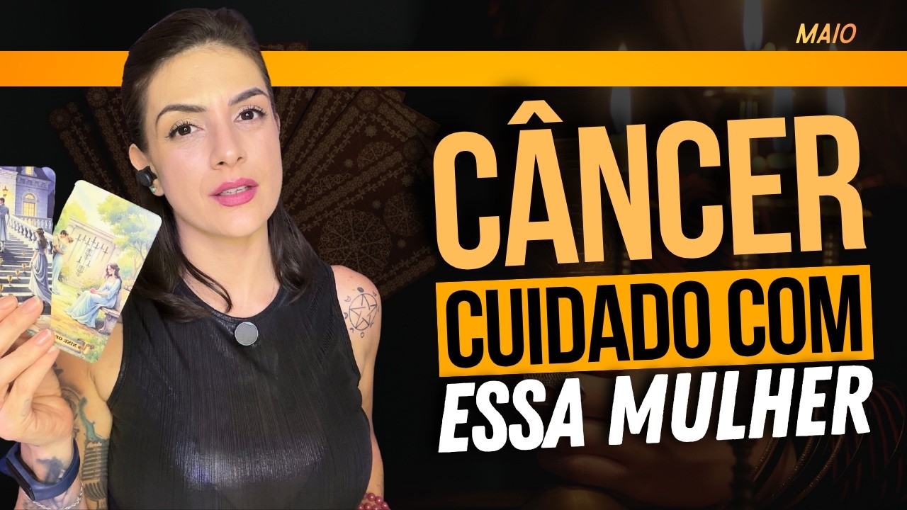 C&Acirc;NCER MAIO: tentou ATRAPALHAR e abriu seu caminho 😂 #cancertarot #tarot