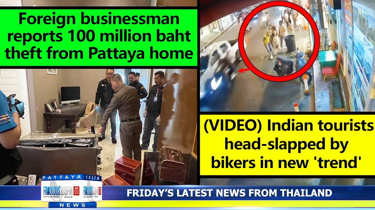 VERY LATEST NEWS FROM THAILAND in English (17 January 2025) from Fabulous 103fm Pattaya