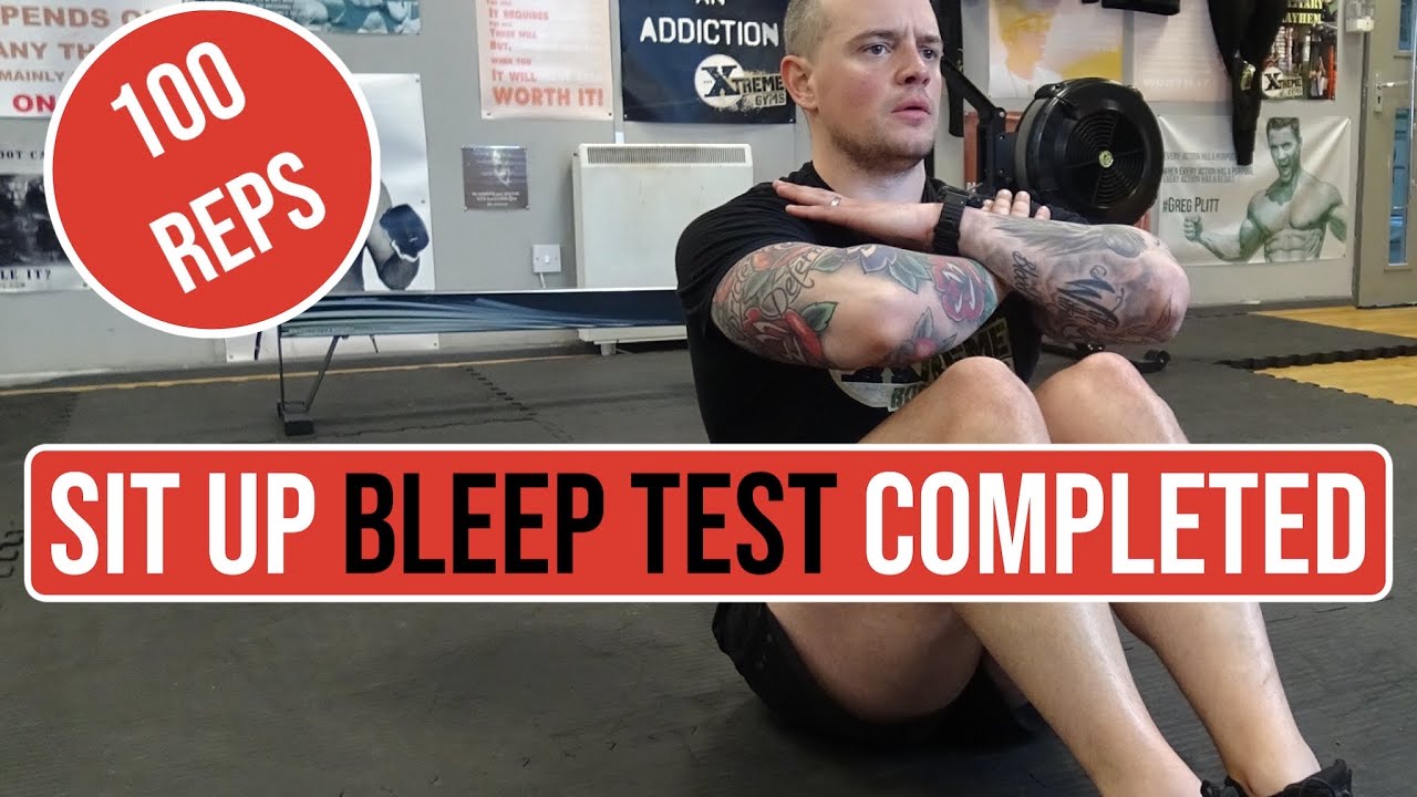 The Sit Up Bleep Test | Train With James
