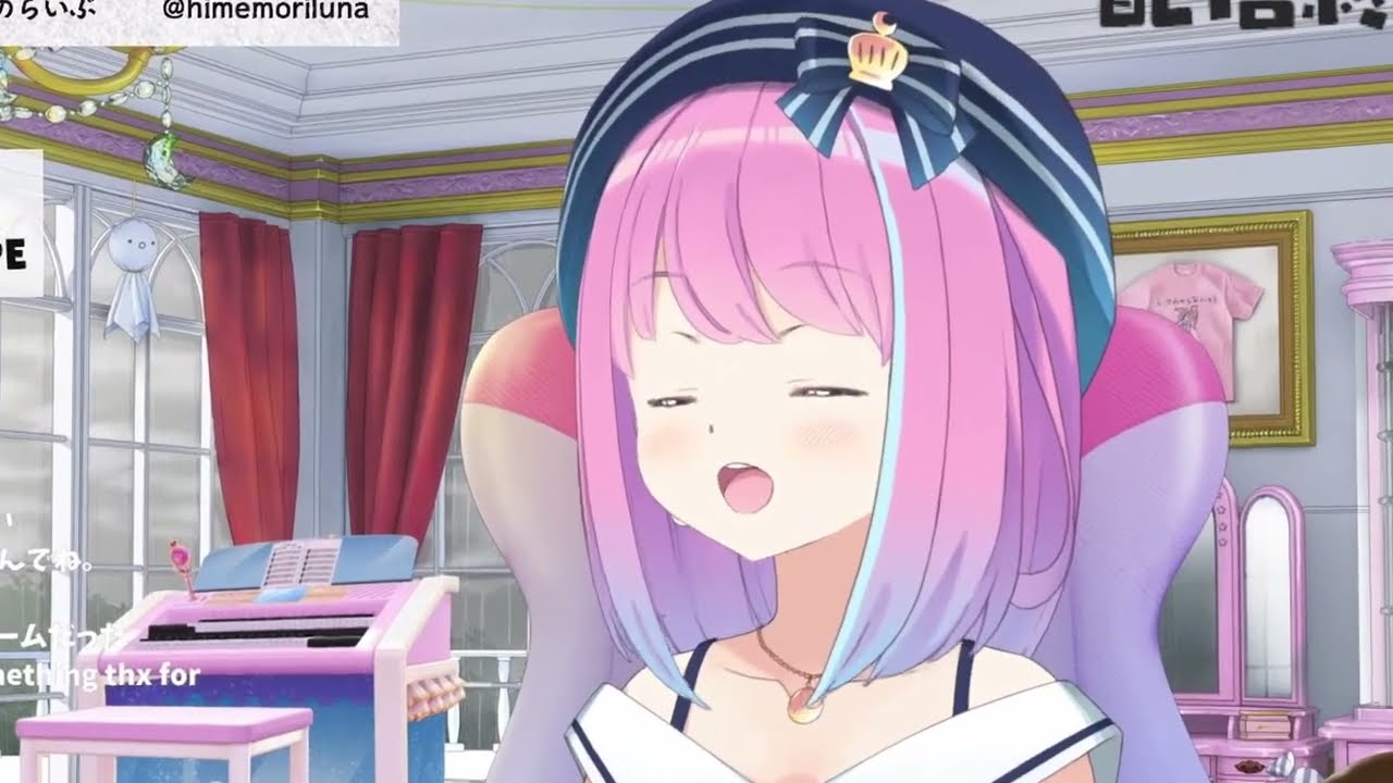 Cute Luna Yawn