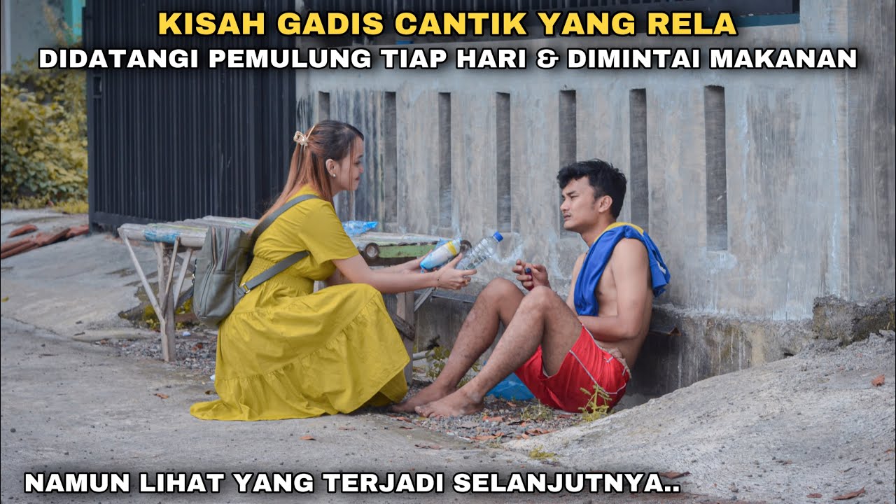 KISAH GADIS CANTIK YANG RELA DIDATANGI PEMULUNG TIAP HARI & DIMINTAI MAKANAN!! lihat kisahnya..