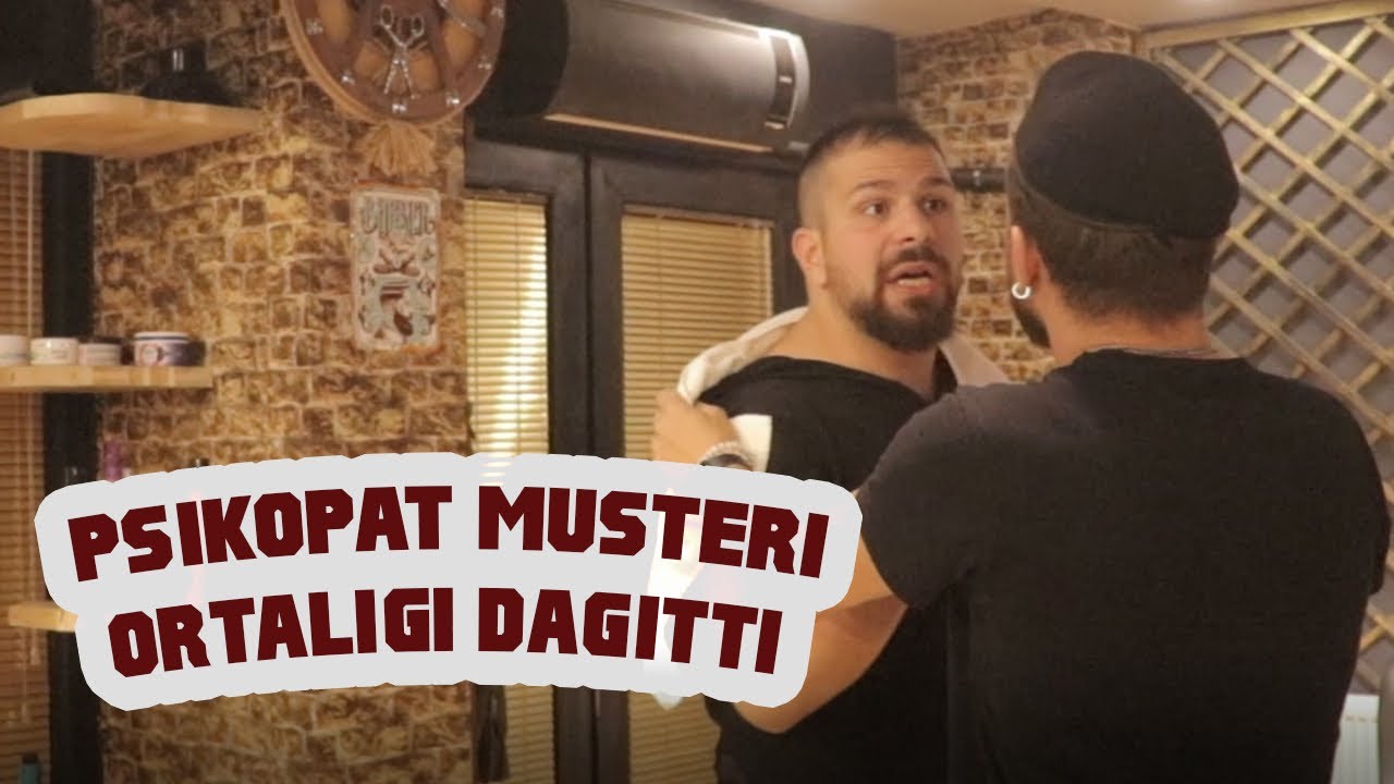 PSİKOPAT MÜŞTERİ ORTALIĞI DAĞITTI !!