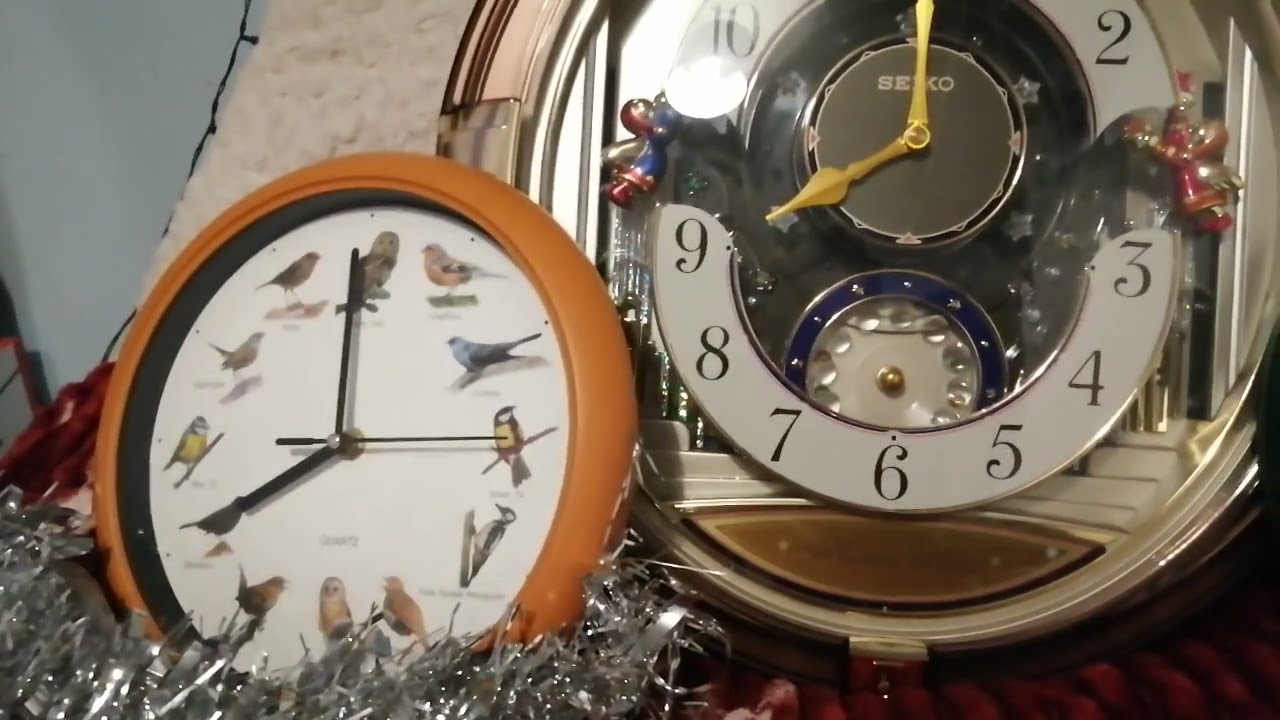 Clocks going off at 8 o clock