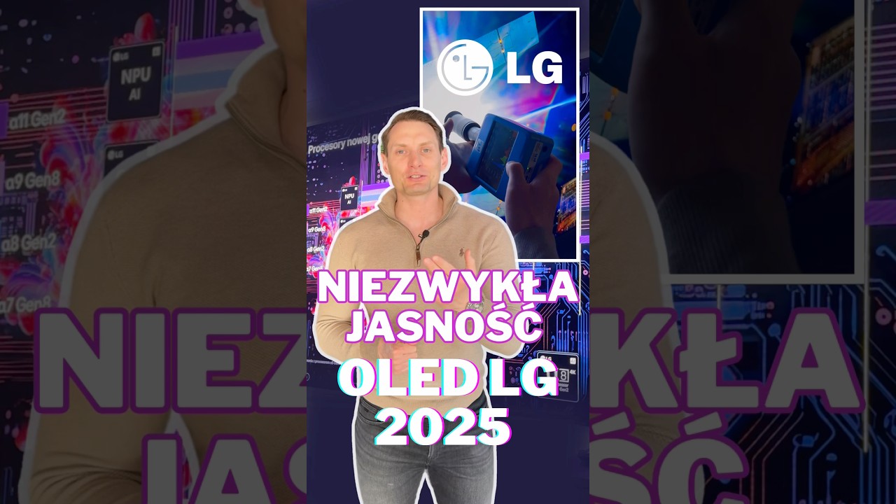 Niezwykła jasność nowego OLED LG 2025! 📺🔅