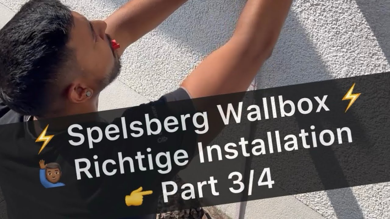 🚗🔌⚡️Wallbox-Installation - Alle Schritte Part 3 von 4 ⚡️