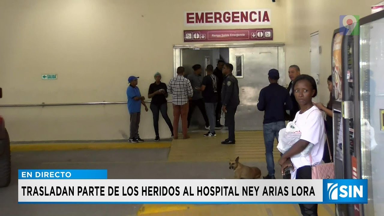 Centros públicos de salud hacen traslados de heridos de tragedia Jet Set | Primera Emisión SIN
