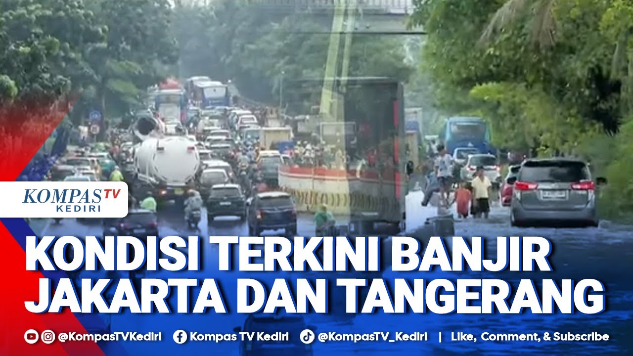 Banjir Rendam Jakarta dan Tangerang Akibat Curah Hujan Tinggi