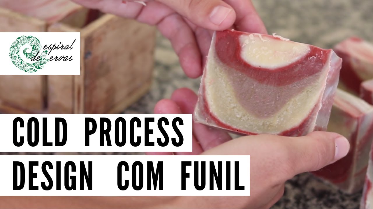 Cold Process com 4 cores - Design com funil