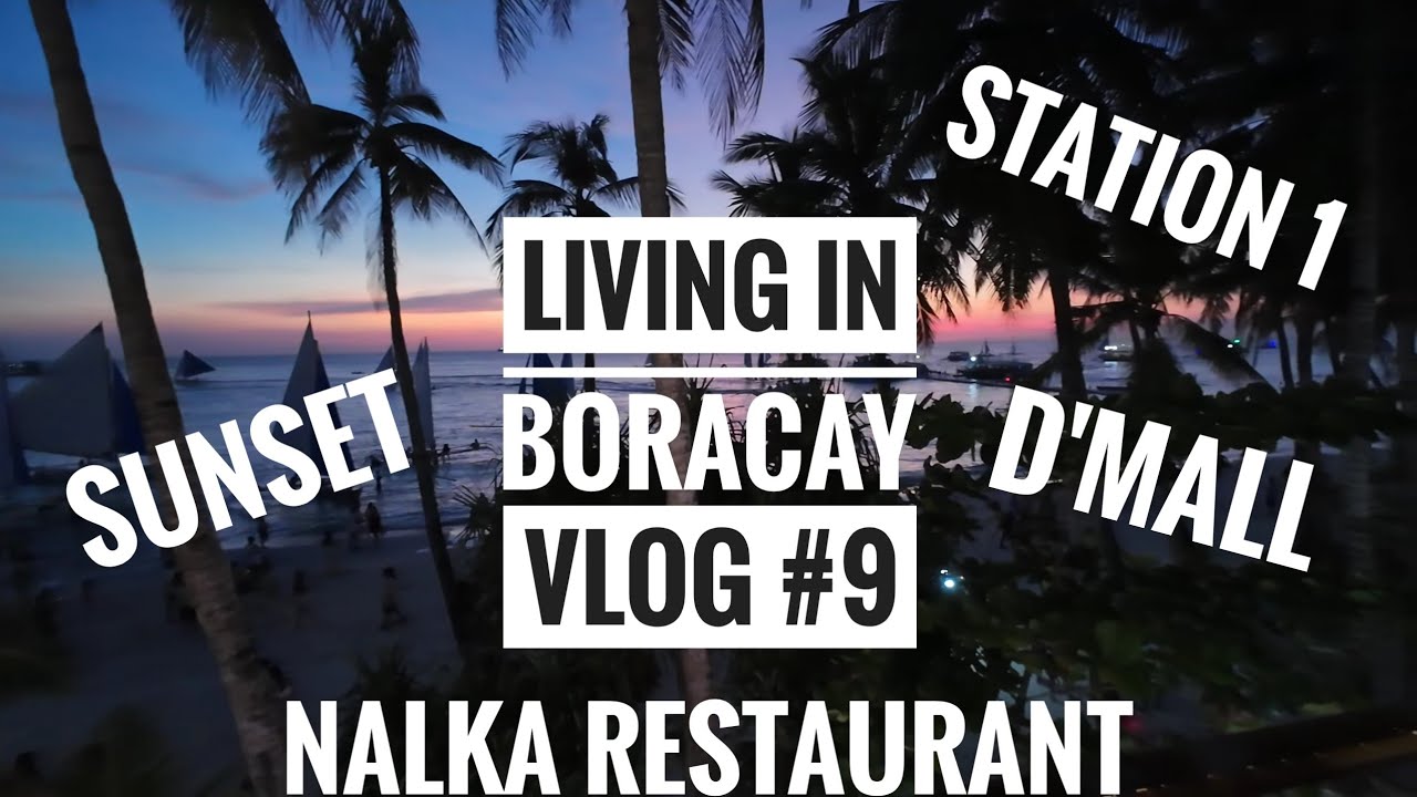 A Relaxing Day in Boracay with Grandma: Walks, Sunset, Beach, Dinner at Nalka, and D'Mall 🌅
