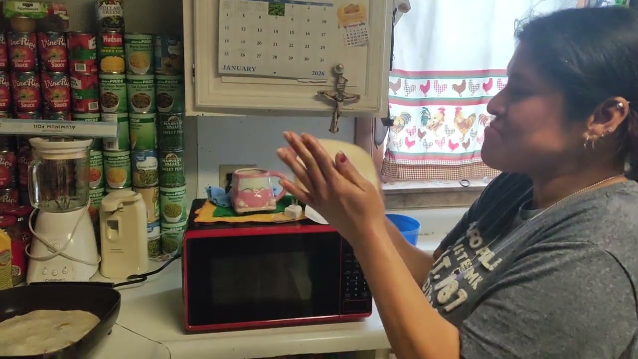 La wifi asiendo tortilla de harina 3000