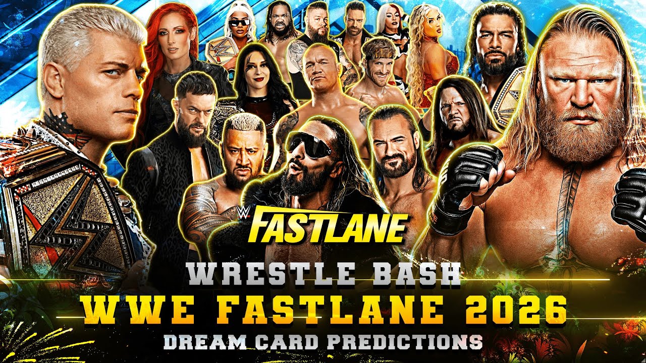 Прогнозы Dream Card для WWE Fastlane 2026