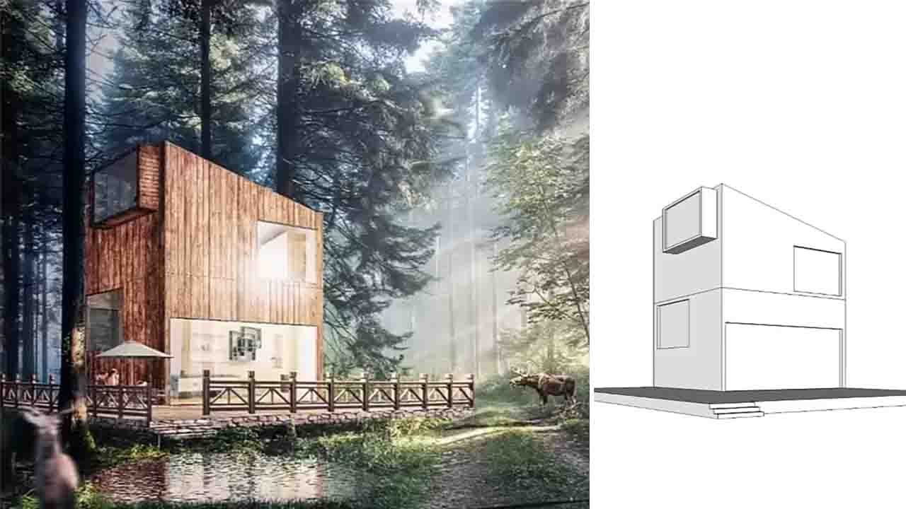 Architecture Visualization Rendering