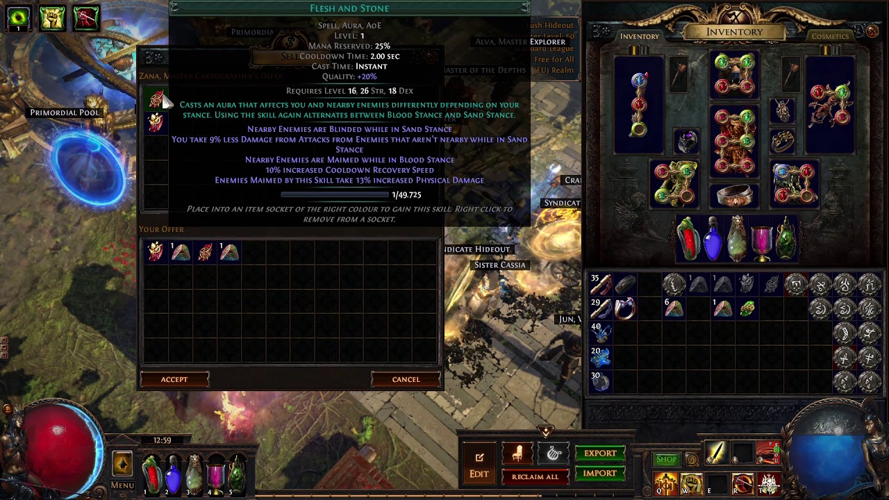 How to Make 20% QUALITY GEMS in PATH OF EXILE