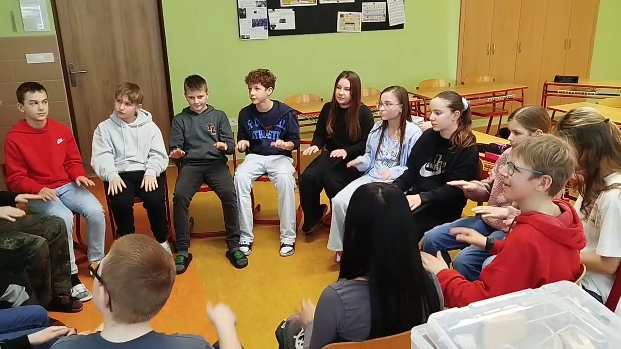 Hra na tělo - hudební výchova 6. B