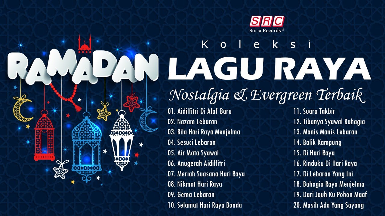 Koleksi Lagu Raya Aidilfitri 2025 - 30 Lagu Raya Nostalgia & Evergreen - Lagu Raya Siti Nurhaliza