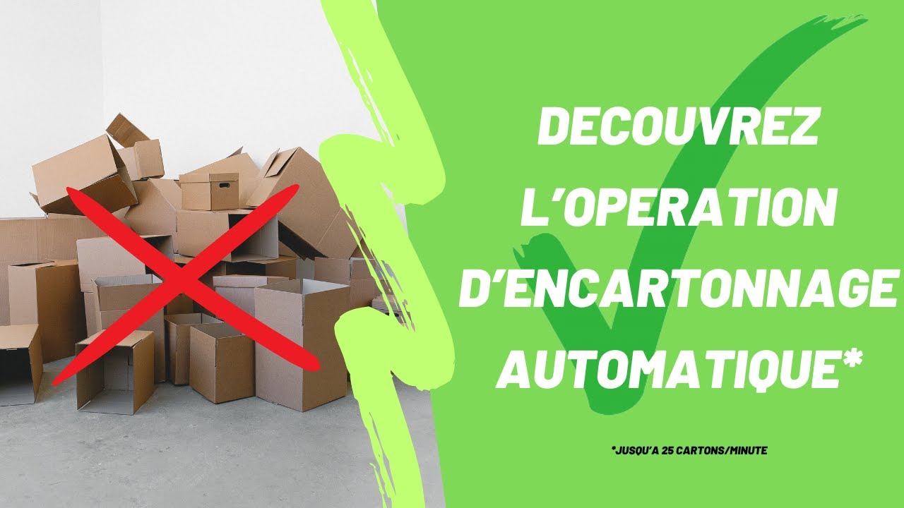Mise en carton automatique avec encartonneuse wrap around - détergeant