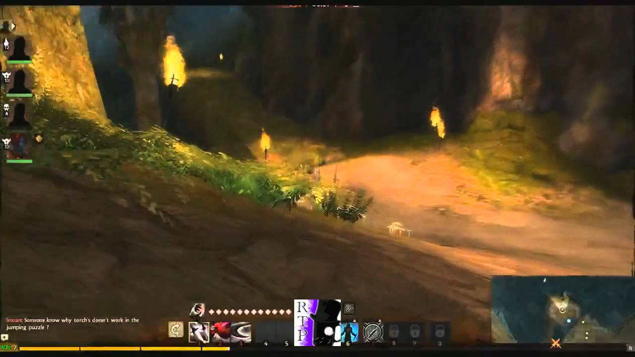 GW2 Dark Room Jump Puzzle Rage-Tage