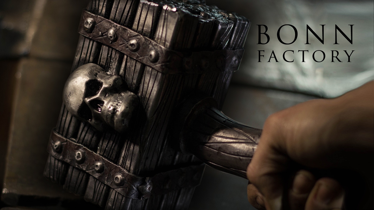 Молот в стиле WARHAMMER 40k - S K U L L G R I N D E R (Men's DIY!)