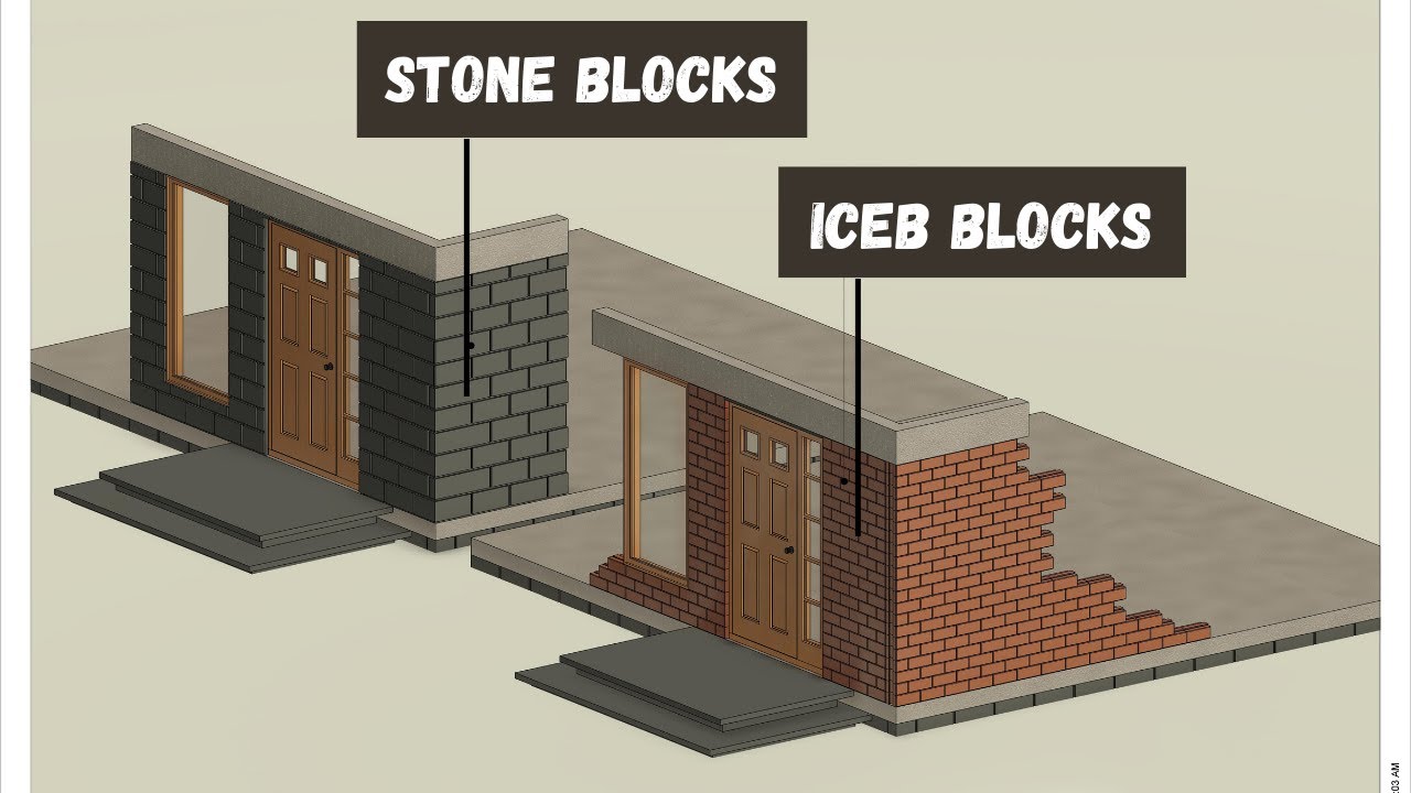 Interlocking Compressed Earth Blocks (ICEBs) vs Stone Blocks-Which fits your project?