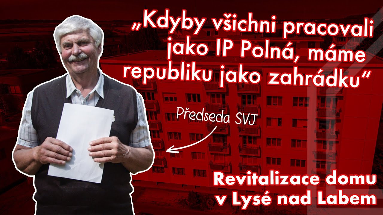 Bytový dům v Lysé nad Labem změněný k nepoznání! 😍 | Revitalizace bytových domů | IP Polná