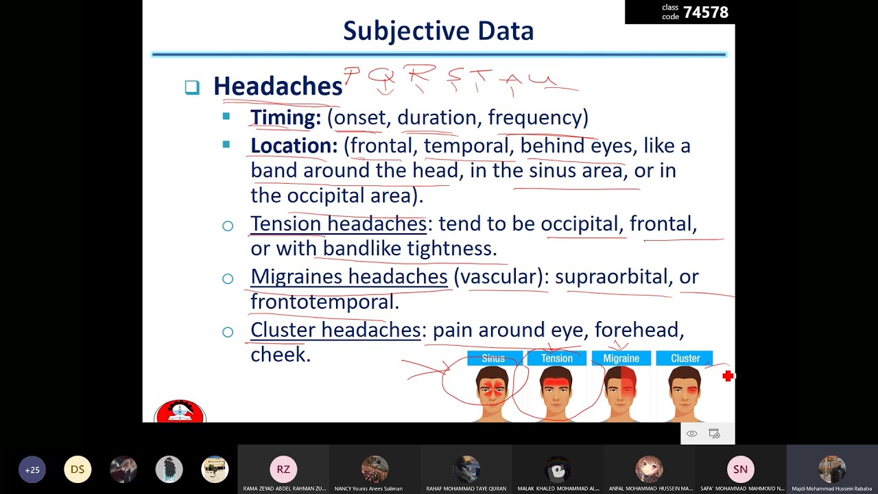 Health Assessment - 4th lecture - Assessment of the Head, Face, Neck   Regional Lymphatics