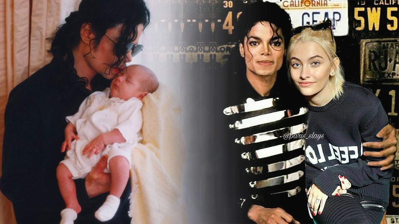 Paris Jackson daddy's baby ♥ then and now ♥ emotional throwback