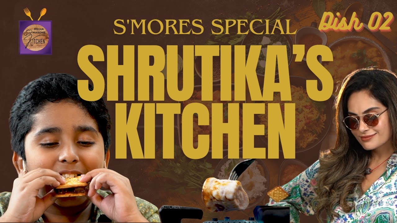 Shrutika's Kitchen: A Sweet Journey with Arav Raj &ndash; S'mores&nbsp;Special! | Mediamasons Kitchen |