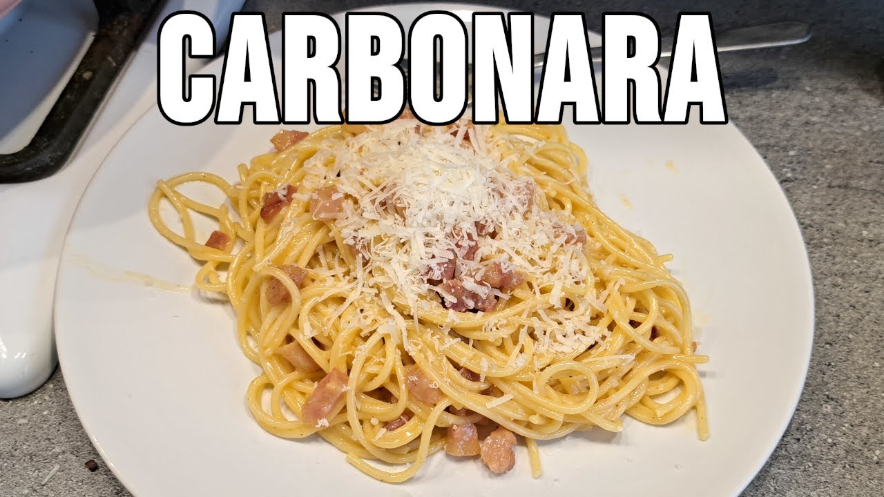PRAWDZIWA WŁOSKA CARBONARA [fast]