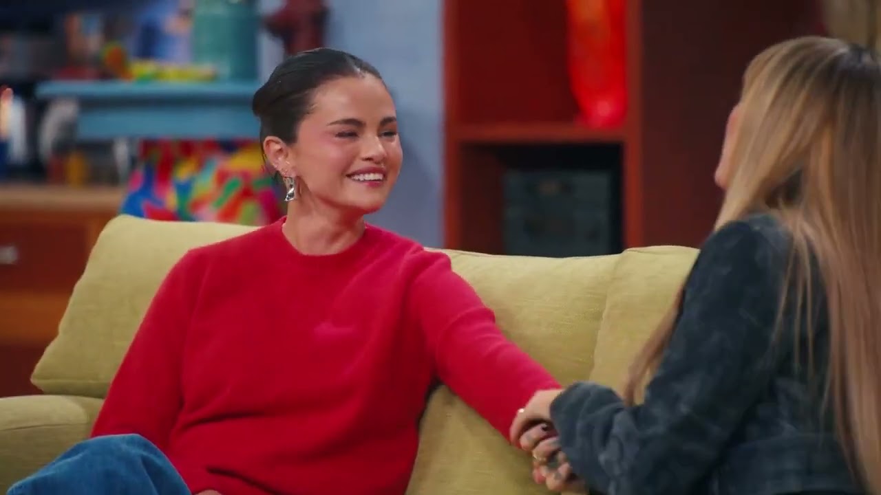 Selena Gomez reunites Miley Cyrus at the Hannah Montana Disney 20th Anniversary Set 