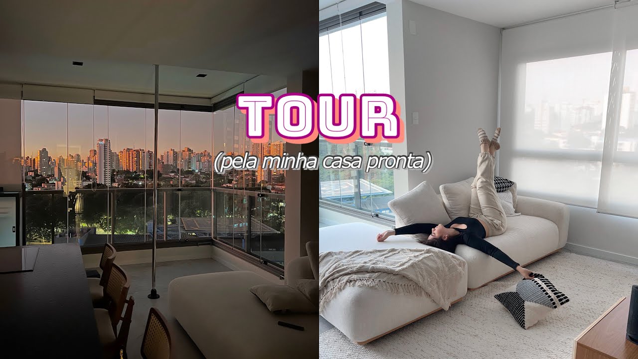TOUR PELA MINHA CASA PRONTA!