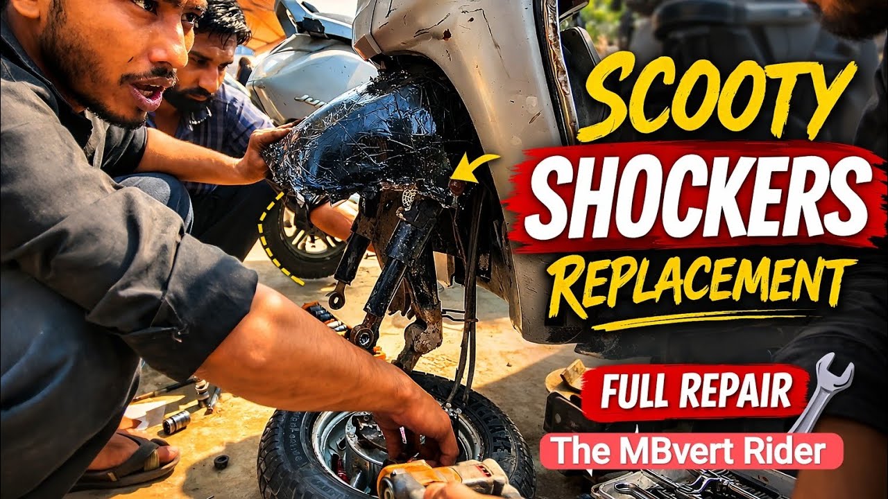 Motovlog - 05 | Scooty Shocker Change Karwaya | Kitna Kharcha Aaya? @thembvertrider 