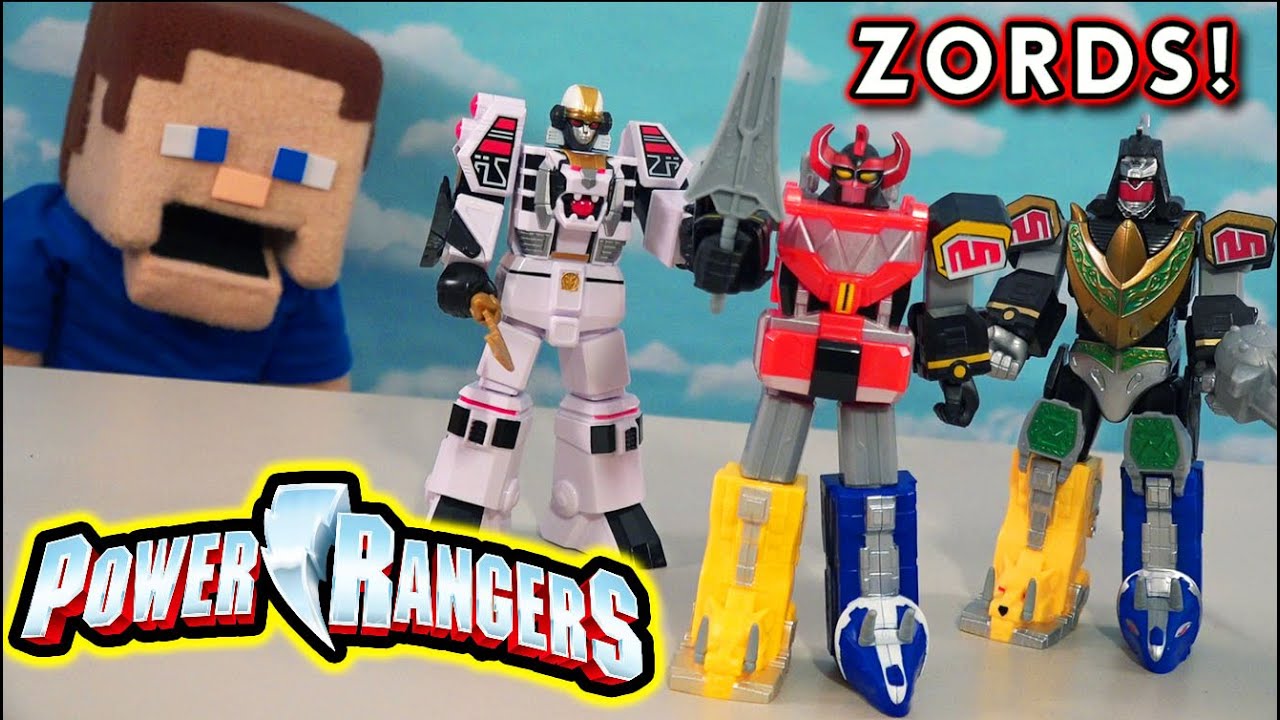 POWER RANGERS Ultra MEGAZORD vs. Dragonzord! Hasbro Lightning Collection Series 1 & 2