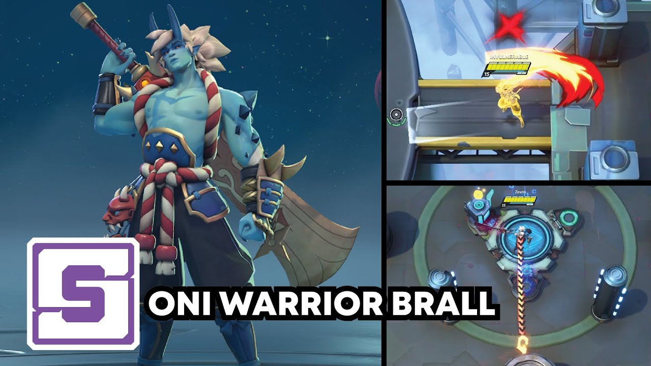 Oni Warrior Brall Skin Showcase - SUPERVIVE