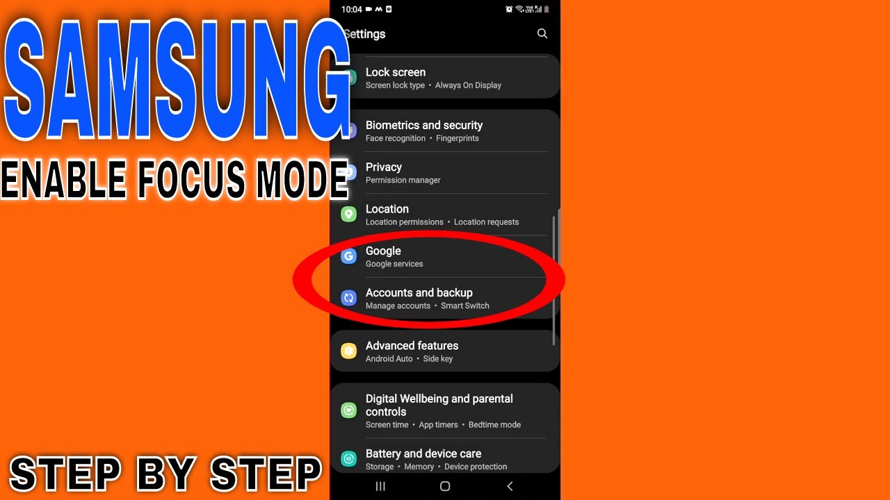 ✅  How To Enable Focus Mode On Samsung Device 🔴