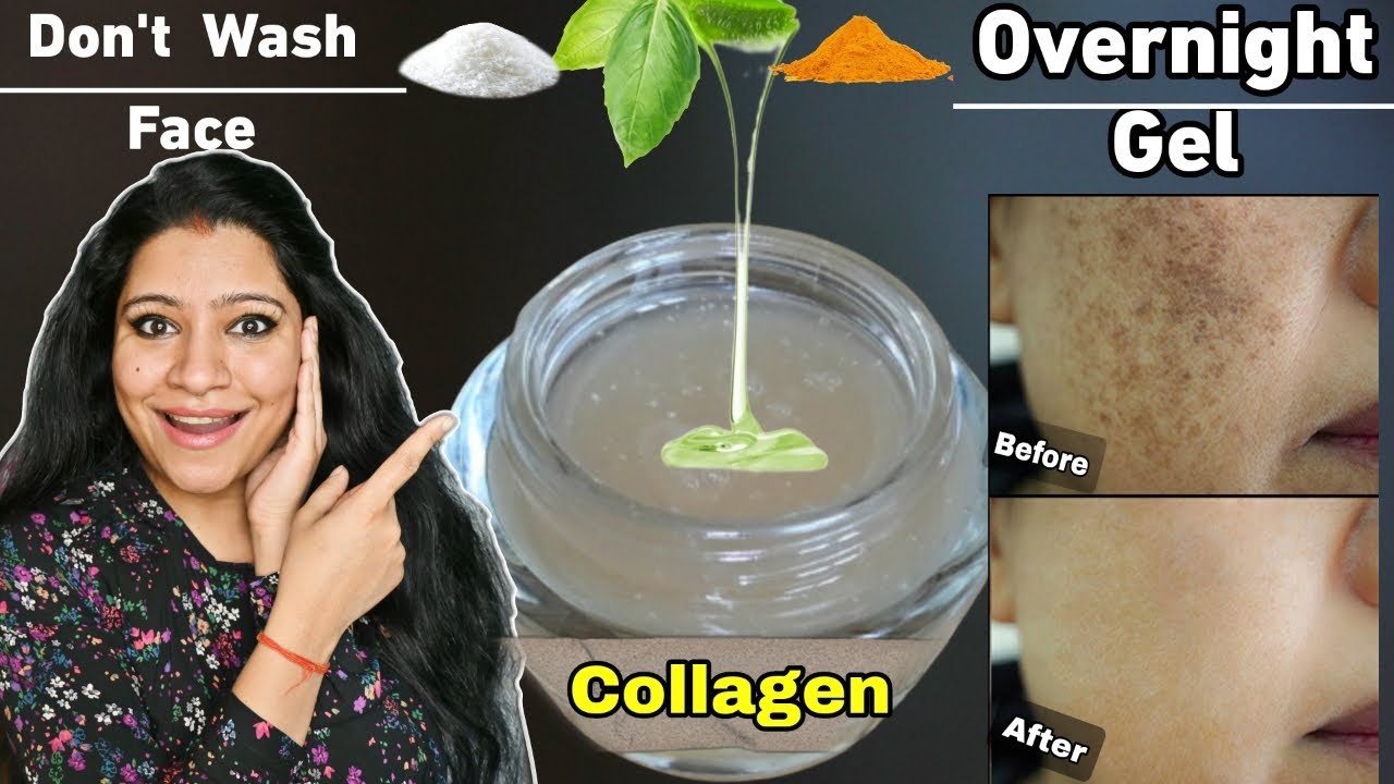 OMG 😳This Is Powerful Than Collagen: Overnight Collagen Gel For Youthful Glowing Clear & Skin.