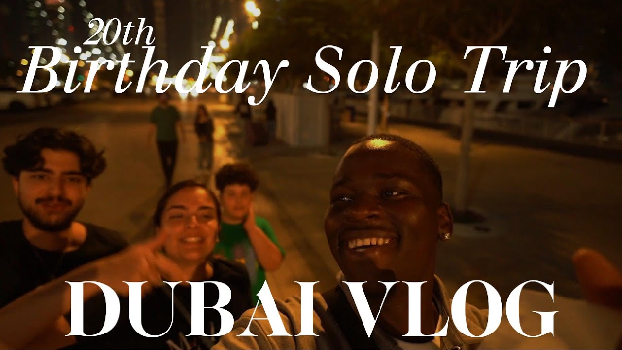 Solo trip to Dubai Vlog