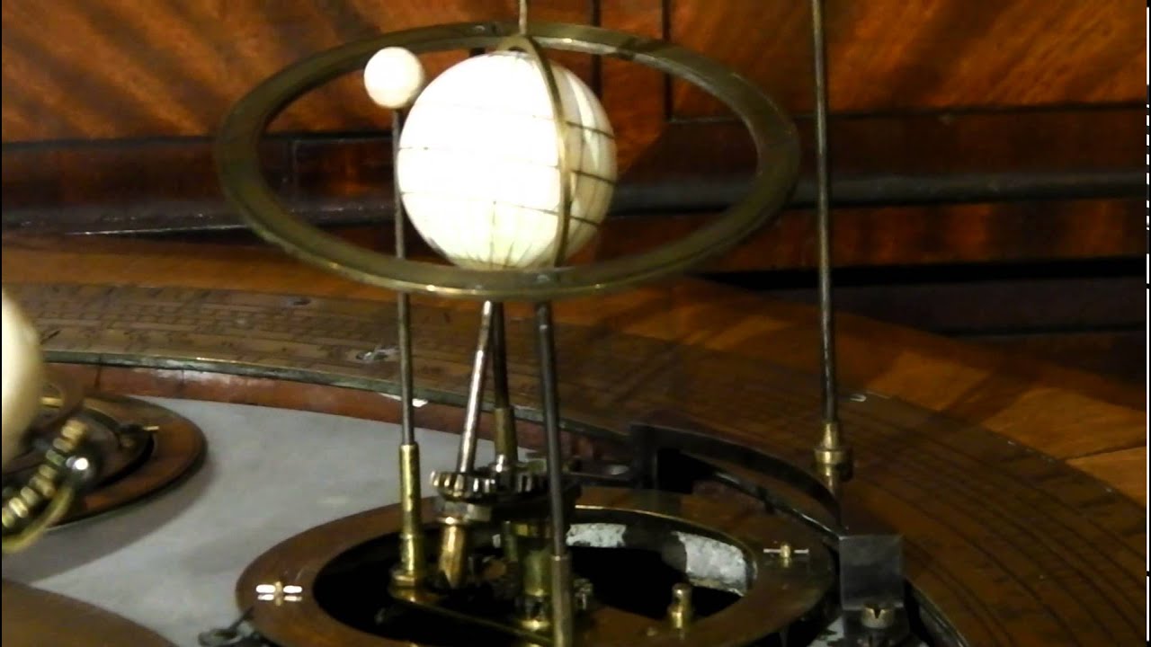 Hertford Museum Orrery in Motion