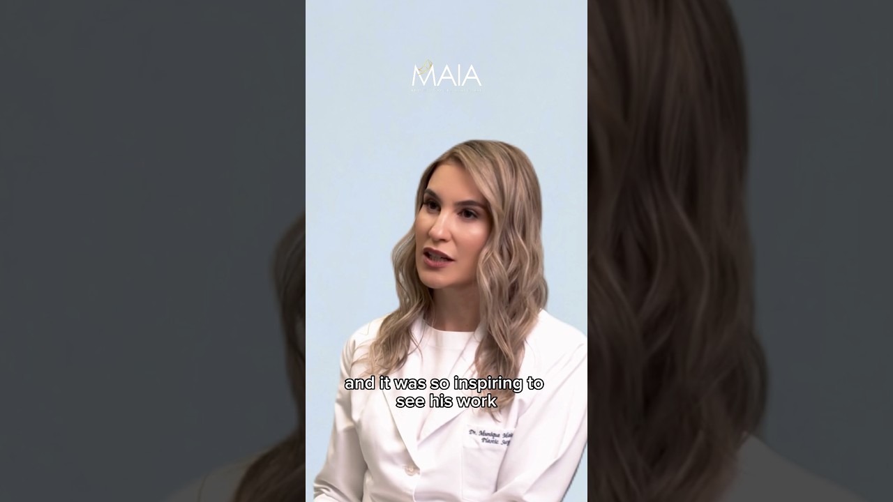 Dr. Maia, one of the Best Plastic Surgeons in D.C., talks about her inspiration | #plasticsurgeon