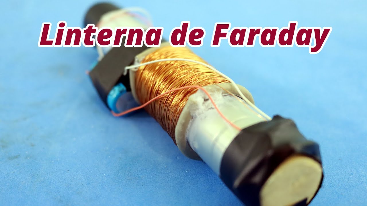 Linterna de Faraday - Iluminacion sin Pilas