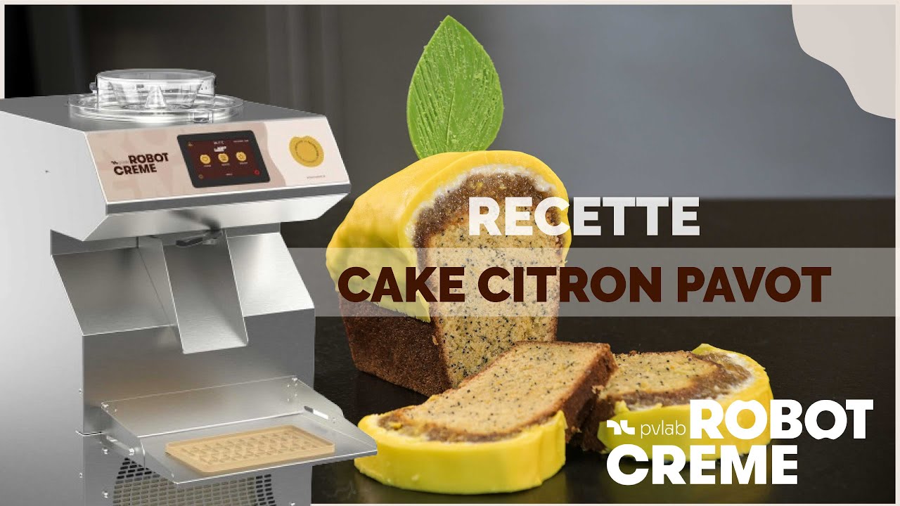Recette Cake Citron Pavot avec le Robot Crème Digital