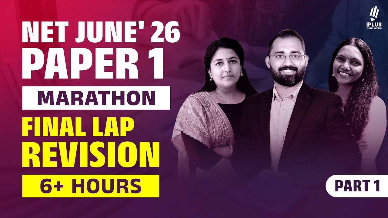 UGC NET Paper 1 Ultimate Revision | 6 Hour Marathon Live | 6 Units Covered!